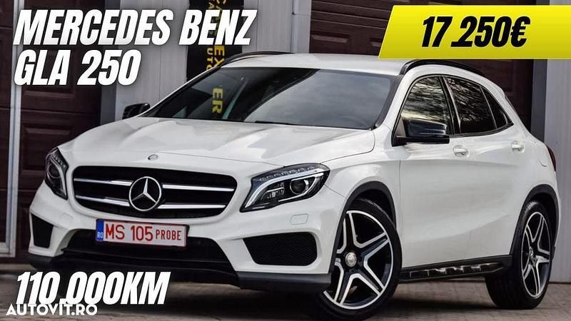 Second-hand Mercedes GLA250 AMG line 211 CP (155 kW) 2014 Culoarealb SUV