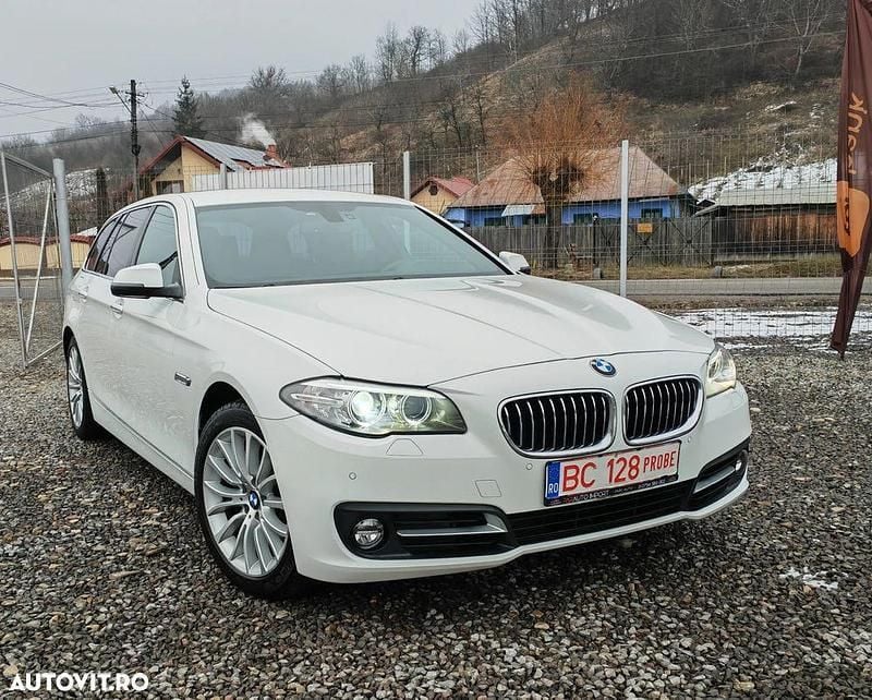 Second-hand BMW 520 190 CP (139 kW) 2015 Culoarealb Break