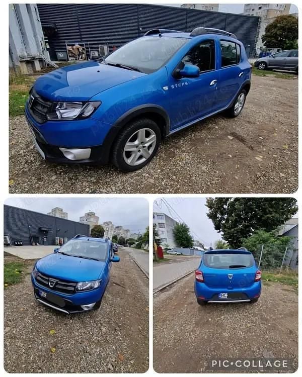 Albastru Utilizat 2013 Dacia Sandero Stepway Hatchback | 4.500 EUR (Preț OK) - Imagine 1/3