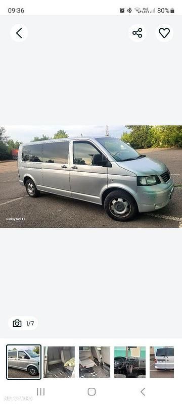Culoaregri Utilizat 2009 VW T5 Van | 7.990 EUR (Puțin scump) - Imagine 1/4