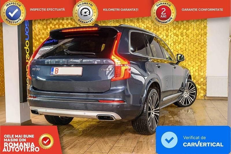 Second-hand Volvo XC90 Inscription 407 CP (299 kW) 2019 Culoarealbastru SUV