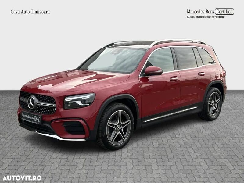 Rosu Utilizat 2023 Mercedes GLB220 SUV | 44.770 EUR (Preț bun) - Imagine 1/3
