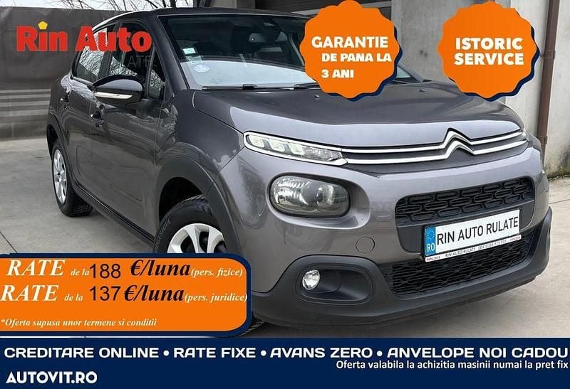 Second-hand Citroën C3 Feel 82 CP (60 kW) 2019 Culoaregri Hatchback