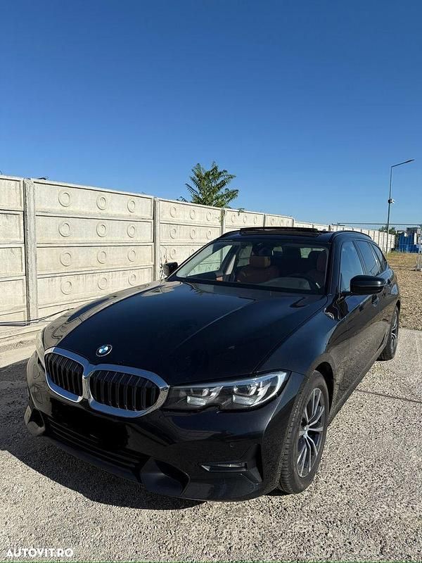 Culoarenegru Utilizat 2020 BMW 318 Sport Line Break | 16.999 EUR (Preț OK) - Imagine 1/4