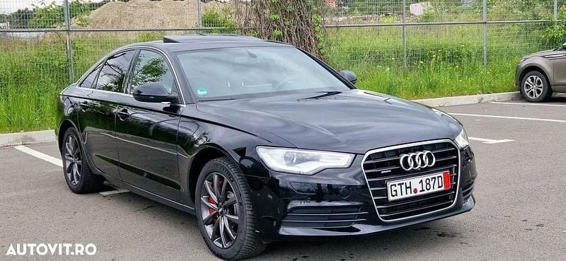 Culoarenegru Utilizat 2014 Audi A6 Berlinǎ | 12.500 EUR (Preț bun) - Imagine 1/4