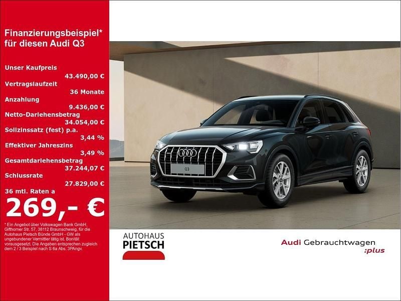Utilizat 2024 Audi Q3 Advanced SUV | 46.789 EUR - Imagine 1/1