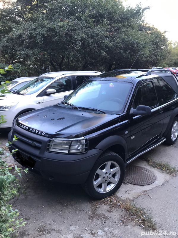 Second-hand Land Rover Freelander 82 CP (60 kW) 2003 Negru SUV