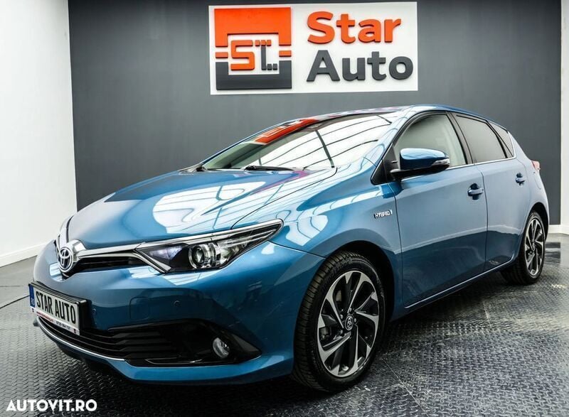 Albastru Utilizat 2019 Toyota Auris Hybrid Sol Hatchback | 17.276 EUR (Scump) - Imagine 1/4