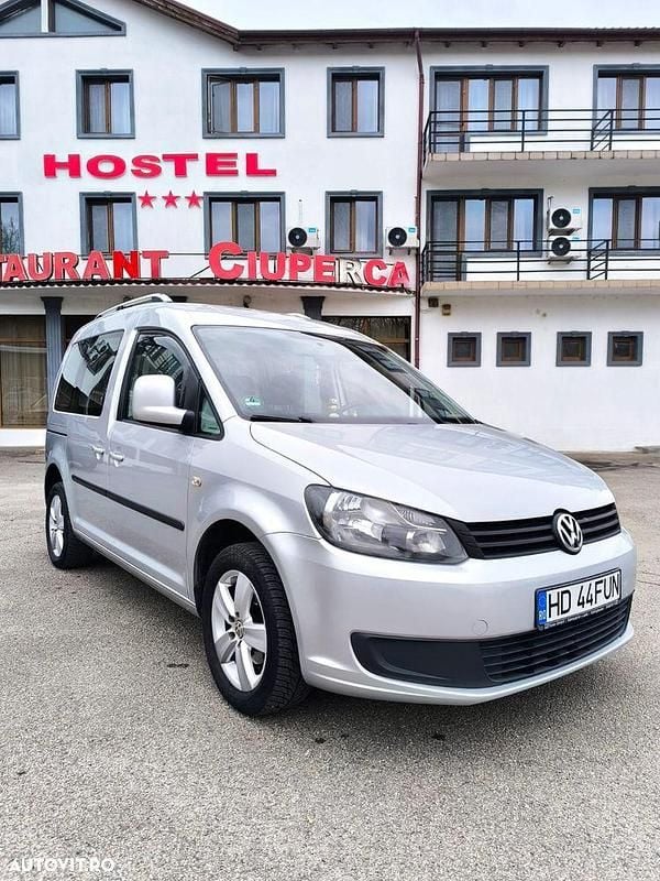 Second-hand VW Caddy 86 CP (63 kW) 2012 Culoareargint Monovolum