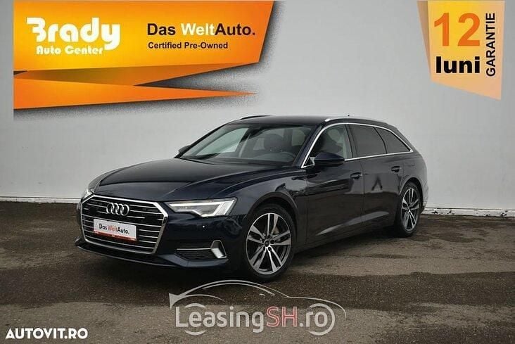 Albastru Utilizat 2021 Audi A6 Sport Break | 33.899 EUR (Preț OK) - Imagine 1/4
