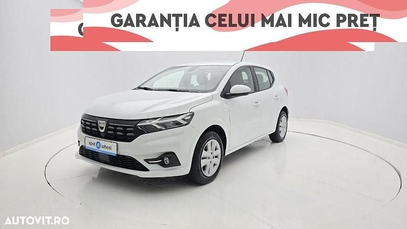 Culoarealb Utilizat 2022 Dacia Sandero Comfort Hatchback | 10.250 EUR (Preț OK) - Imagine 1/3