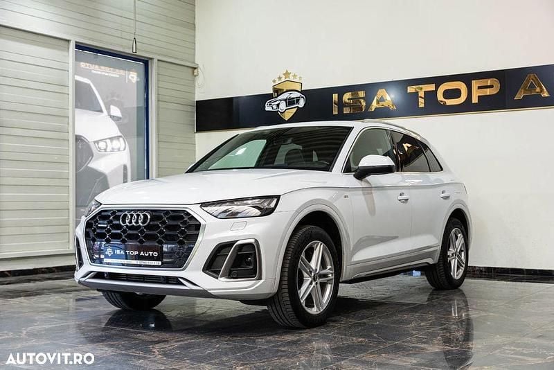 Culoarealb Utilizat 2021 Audi Q5 S-Line SUV | 37.510 EUR (Puțin scump) - Imagine 1/4