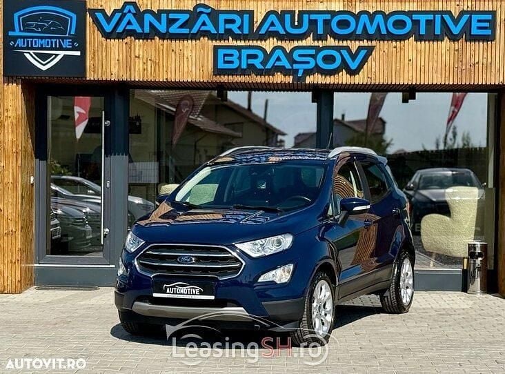 Albastru Utilizat 2020 Ford Ecosport Titanium SUV | 11.150 EUR (Preț OK) - Imagine 1/4