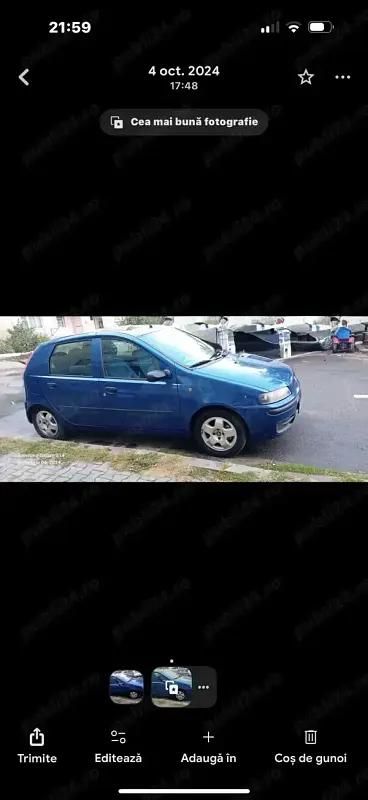 Utilizat 2001 Fiat Punto Hatchback | 400 EUR - Imagine 1/4