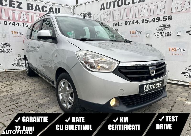 Argint Utilizat 2013 Dacia Lodgy Lauréate Monovolum | 5.990 EUR - Imagine 1/4