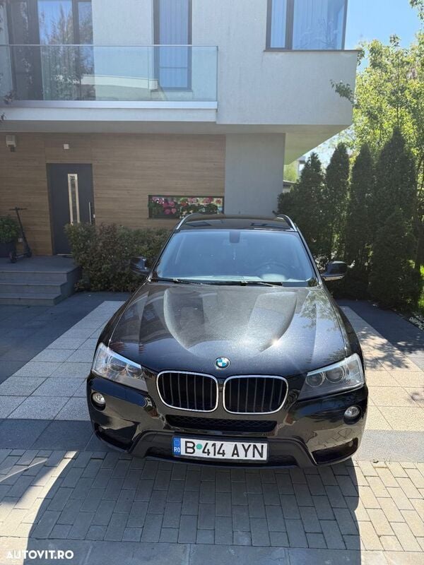 Negru Utilizat 2013 BMW X3 SUV | 9.200 EUR (Super Preț) - Imagine 1/4