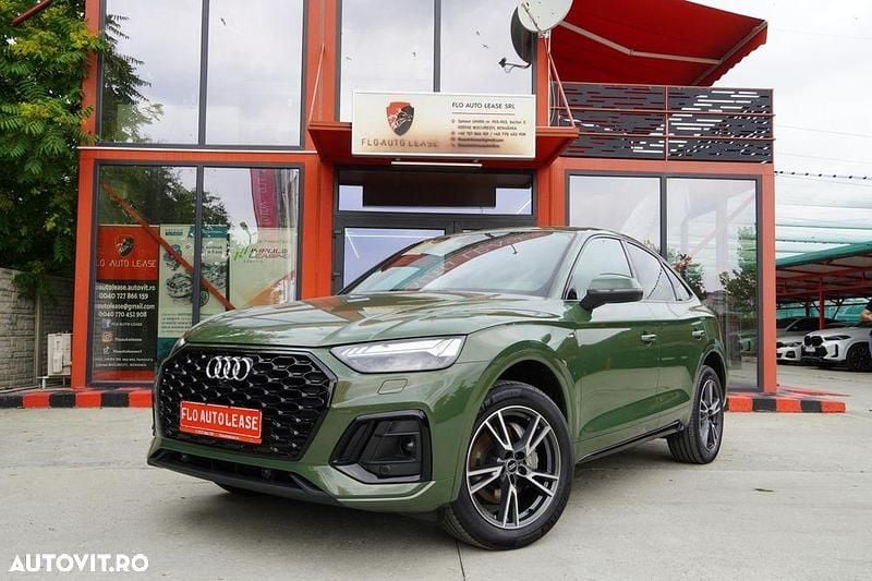 Verde Utilizat 2021 Audi Q5 SUV | 45.745 EUR - Imagine 1/4