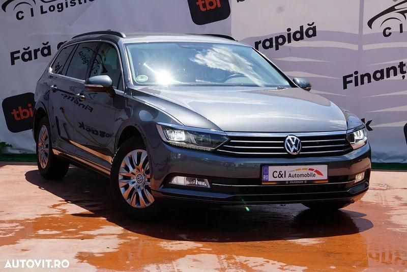 Gri Utilizat 2017 VW Passat Comfortline Break | 12.990 EUR (Preț OK) - Imagine 1/4