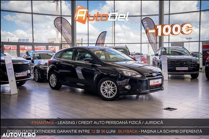 Second-hand Ford Focus 100 CP (73 kW) 2013 Culoarenegru Berlinǎ