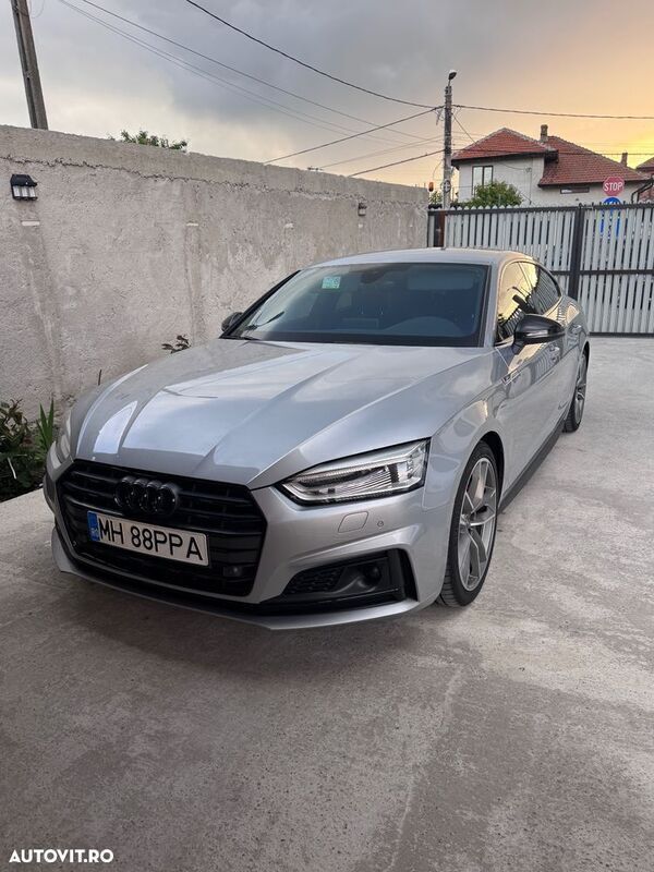 Gri Utilizat 2017 Audi A5 Sportback Berlinǎ | 19.850 EUR (Preț OK) - Imagine 1/4