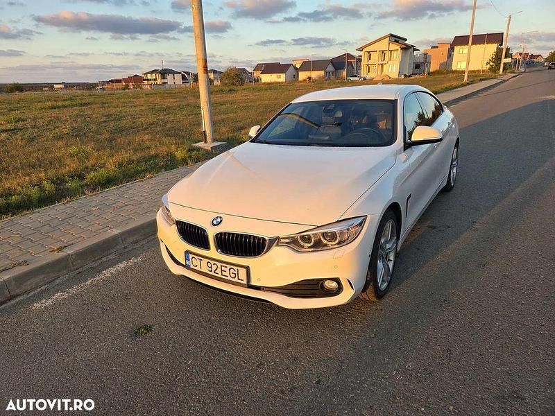 Culoarealb Utilizat 2015 BMW 420 Gran Coupé Sport Line Coupe | 13.500 EUR (Puțin scump) - Imagine 1/4