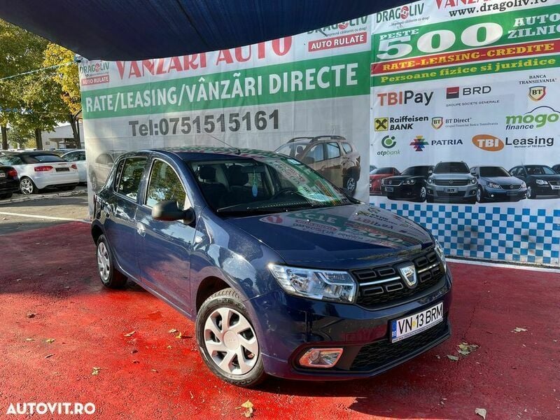 Albastru Utilizat 2018 Dacia Sandero Hatchback | 6.999 EUR (Preț OK) - Imagine 1/4