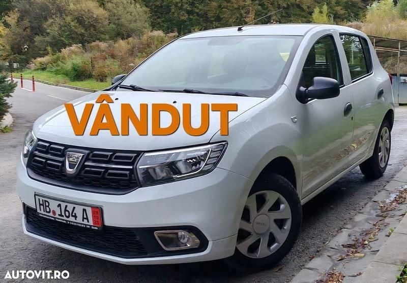Second-hand Dacia Sandero Ambiance 90 CP (66 kW) 2017 Culoarealb