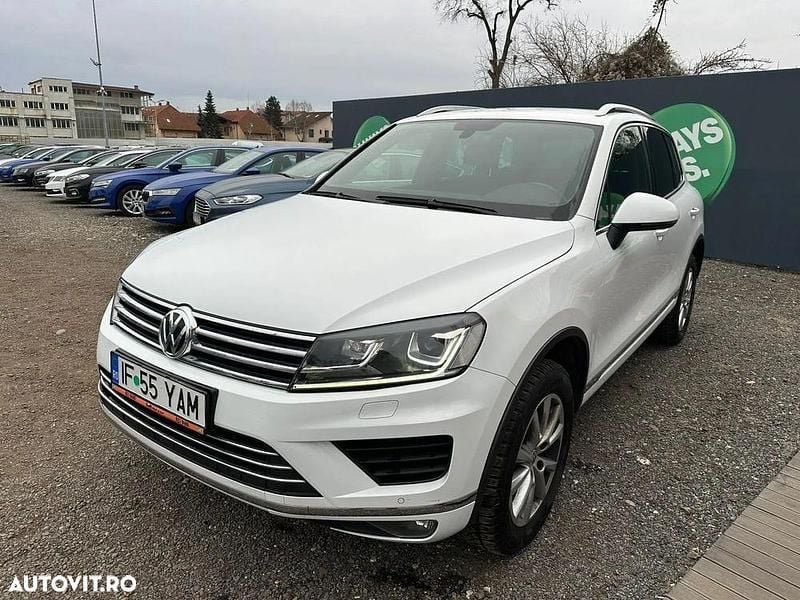Second-hand VW Touareg 204 CP (150 kW) 2016 Alb SUV