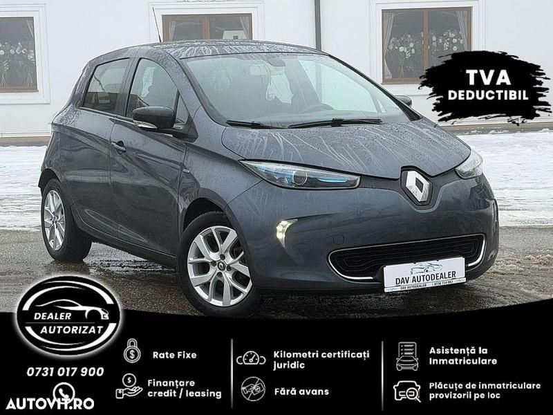 Culoarealbastru Utilizat 2019 Renault Zoe Life Hatchback | 8.499 EUR (Preț OK) - Imagine 1/4