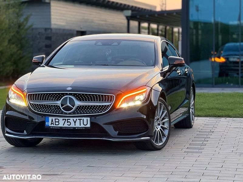 Culoarenegru Utilizat 2015 Mercedes CLS350 Coupe | 20.850 EUR (Preț OK) - Imagine 1/4