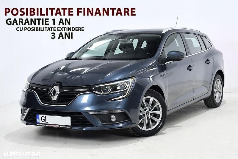 Second-hand Renault Mégane GrandTour Intens 90 CP (66 kW) 2018 Culoarealbastru Break