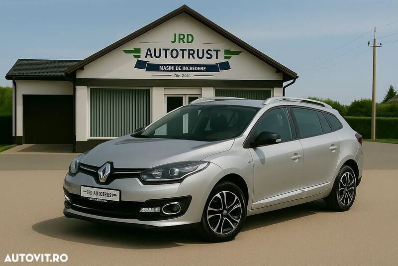 Gri Utilizat 2014 Renault Mégane GrandTour Bose Edition Break | 7.700 EUR (Puțin scump) - Imagine 1/4