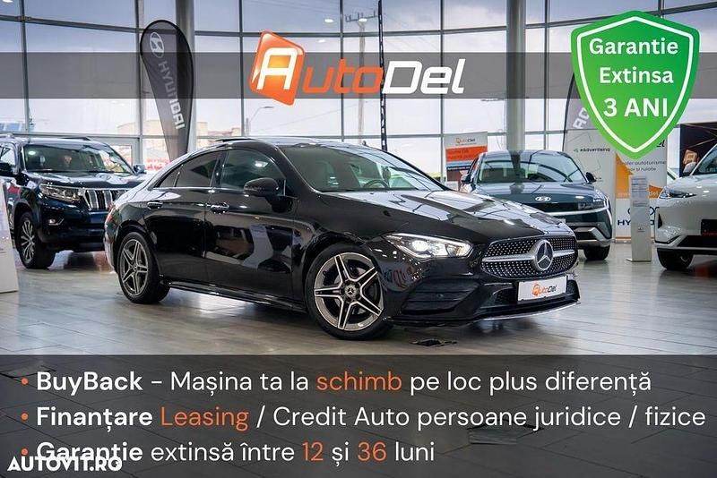 Negru Utilizat 2019 Mercedes CLA180 AMG line Berlinǎ | 30.504 EUR (Scump) - Imagine 1/4
