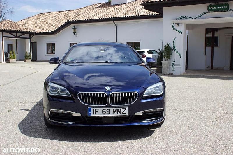 Culoarealbastru Utilizat 2015 BMW 640 Comfort Edition Coupe | 19.500 EUR (Preț bun) - Imagine 1/4