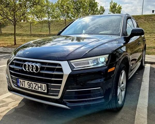 Negru Utilizat 2018 Audi Q5 SUV | 20.900 EUR (Super Preț) - Imagine 1/4