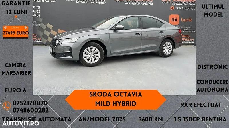 Culoaregri Utilizat 2025 Skoda Octavia Berlinǎ | 24.999 EUR (Preț OK) - Imagine 1/4