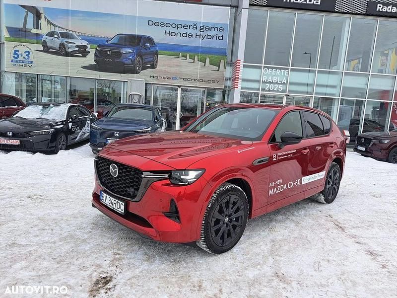 Culoarerosu Nouă 2025 Mazda CX-60 Homura-Line SUV | 52.506 EUR - Imagine 1/4