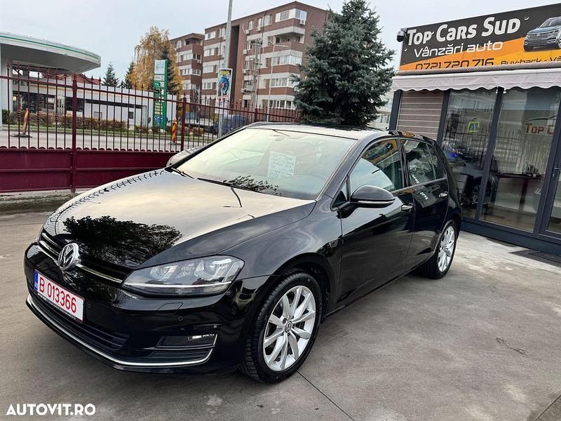 Culoarenegru Utilizat 2015 VW Golf VII Highline Hatchback | 8.950 EUR (Preț OK) - Imagine 1/4