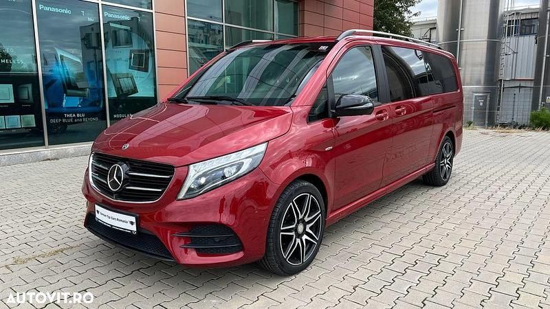 Second-hand Mercedes V250 Avantgarde Edition 190 CP (139 kW) 2018 Culoarerosu Monovolum