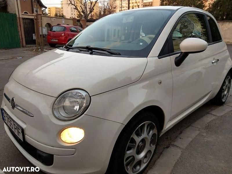 Culoarealb Utilizat 2010 Fiat 500 Hatchback | 4.950 EUR (Preț OK) - Imagine 1/4