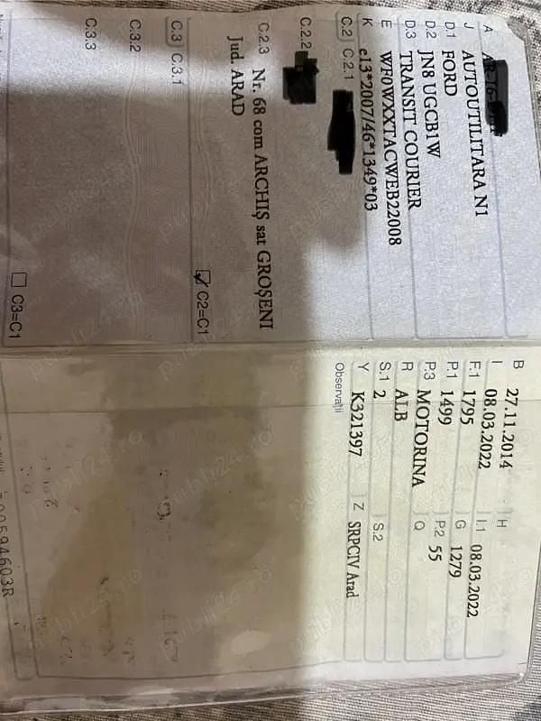 Second-hand Ford Transit 55 CP (40 kW) 2014