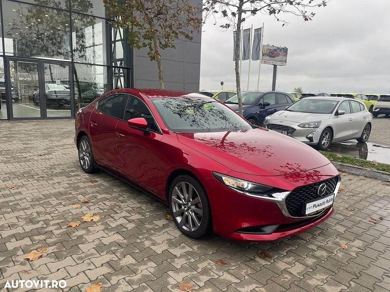 Culoarerosu Utilizat 2024 Mazda 3 Exclusive-Line Berlinǎ | 22.490 EUR (Puțin scump) - Imagine 1/4