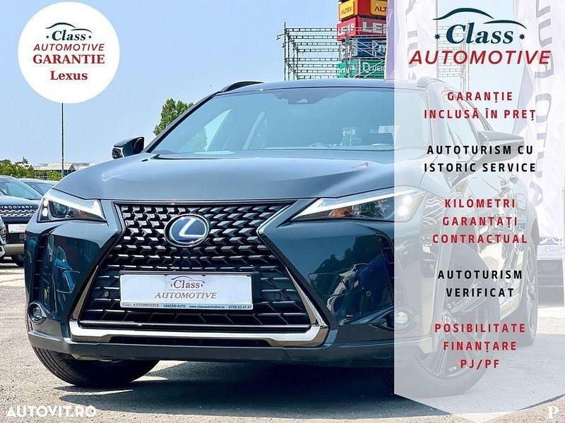 Negru Utilizat 2021 Lexus UX 250h Executive Line SUV | 26.427 EUR (Puțin scump) - Imagine 1/4
