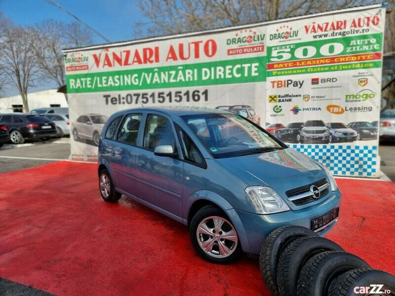 Second-hand Opel Meriva 101 CP (74 kW) 2006 Albastru Monovolum
