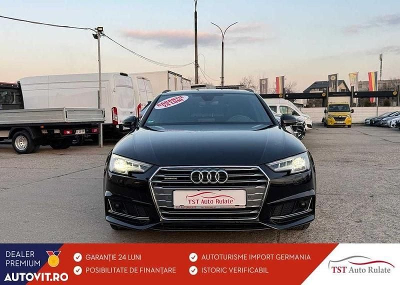 Negru Utilizat 2019 Audi A4 Break | 21.417 EUR (Preț OK) - Imagine 1/4