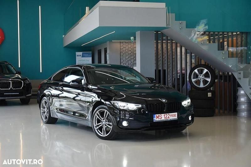 Culoarenegru Utilizat 2017 BMW 420 Advantage Coupe | 16.990 EUR (Preț OK) - Imagine 1/4