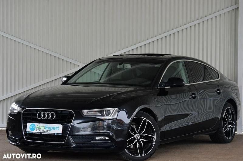 Second-hand Audi A5 Sportback Design 150 CP (110 kW) 2016 Culoarenegru Hatchback