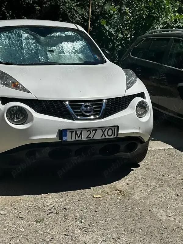 Alb Utilizat 2013 Nissan Juke SUV | 6.200 EUR (Super Preț) - Imagine 1/4