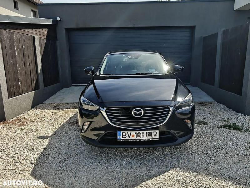 Culoarenegru Utilizat 2015 Mazda CX-3 Sports-Line SUV | 9.350 EUR (Super Preț) - Imagine 1/4