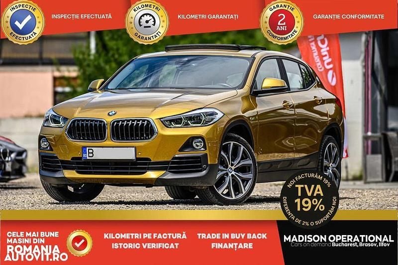 Culoaregalbeuriu Utilizat 2018 BMW X2 SUV | 19.999 EUR (Preț OK) - Imagine 1/4